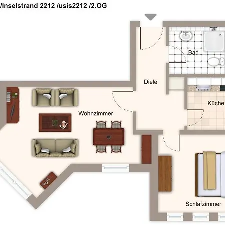 Apartment Inselstrand Inselstrand 2212 *